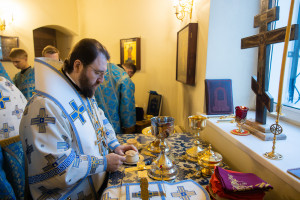 Митрополит Игнатий совершил Божественную литургию в храме в честь иконы Божией Матери «Утоли моя печали» г. Саратова