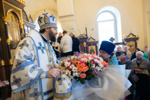 Митрополит Игнатий совершил Божественную литургию в храме в честь иконы Божией Матери «Утоли моя печали» г. Саратова