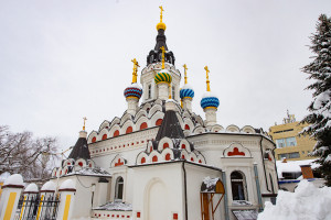 Митрополит Игнатий совершил Божественную литургию в храме в честь иконы Божией Матери «Утоли моя печали» г. Саратова