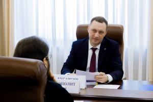Митрополит Игнатий встретился с губернатором Саратовской области Романом Викторовичем Бусаргиным