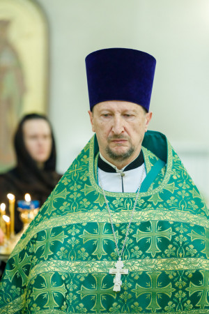 Митрополит Игнатий совершил Божественную литургию в соборном храме святителя Спиридона Тримифунтского г. Саратова