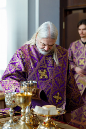 Митрополит Игнатий совершил Божественную литургию в Петропавловском храме г. Саратова