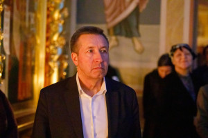 Митрополит Игнатий совершил Литургию Преждеосвященных Даров в Свято-Троицком кафедральном соборе г. Саратова