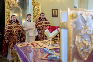 Митрополит Игнатий совершил Божественную литургию в Покровском соборе г. Саратова