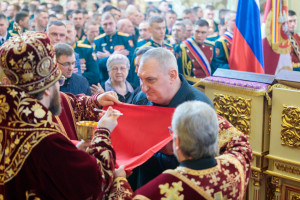 Митрополит Игнатий совершил Божественную литургию в Покровском соборе г. Саратова