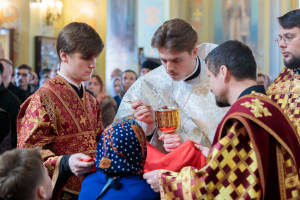 Митрополит Игнатий совершил Божественную литургию в Покровском соборе г. Саратова