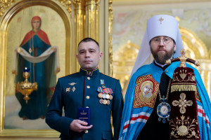 Митрополит Игнатий совершил Божественную литургию в Покровском соборе г. Саратова