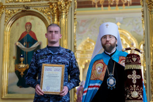 Митрополит Игнатий совершил Божественную литургию в Покровском соборе г. Саратова