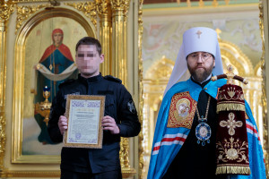 Митрополит Игнатий совершил Божественную литургию в Покровском соборе г. Саратова