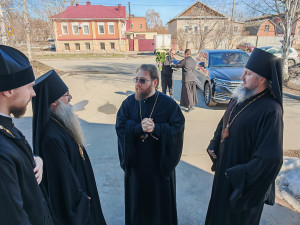 В Балаковском епархиальном управлении состоялась передача дел Балаковской епархии