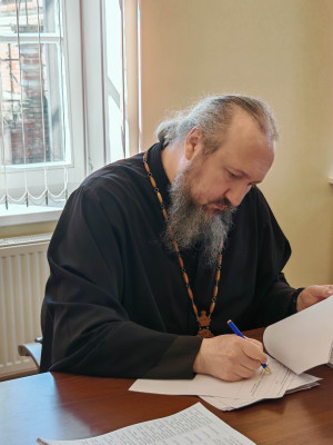 В Балаковском епархиальном управлении состоялась передача дел Балаковской епархии