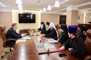 Архиереев Саратовской митрополии принял губернатор региона