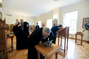 Состоялся Архиерейский совет Саратовской митрополии