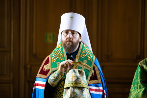 Митрополит Игнатий совершил всенощное бдение в Покровском соборе г. Саратова