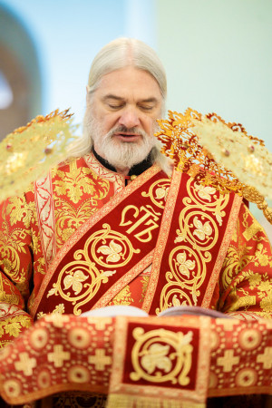 Митрополит Игнатий совершил Божественную литургию в Покровском храме г. Петровска