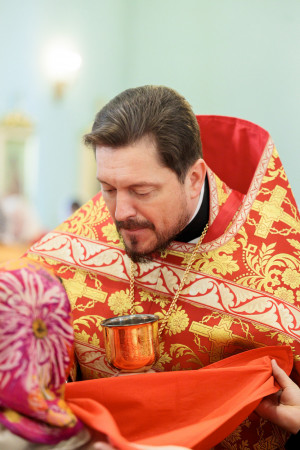 Митрополит Игнатий совершил Божественную литургию в Покровском храме г. Петровска