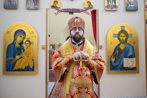 Митрополит Игнатий совершил Божественную литургию в храме святой равноапостольной Марии Магдалины г. Саратова