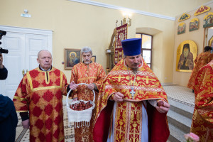 Митрополит Игнатий совершил Божественную литургию в храме святой равноапостольной Марии Магдалины г. Саратова