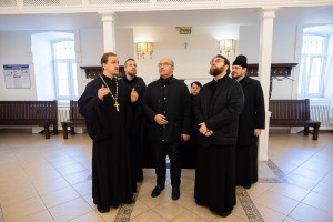 Митрополит Игнатий познакомил представителя компании «Норильский никель» с работой епархиальных структур