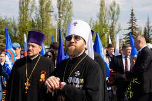 Митрополит Игнатий принял участие в торжествах в честь годовщины Великой Победы