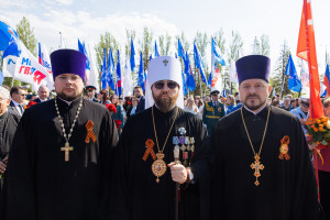Митрополит Игнатий принял участие в торжествах в честь годовщины Великой Победы