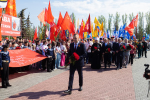Митрополит Игнатий принял участие в торжествах в честь годовщины Великой Победы