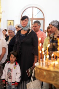 Начало крестного хода в Вавилов Дол