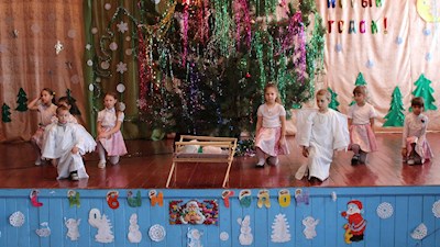В селе Песчанка прошел рождественский концерт