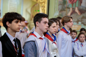 Последний звонок в в Покровской православной классической гимназии имени святого благоверного князя Александра Невского г. Саратова