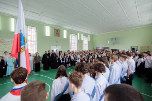 Последний звонок в в Покровской православной классической гимназии имени святого благоверного князя Александра Невского г. Саратова