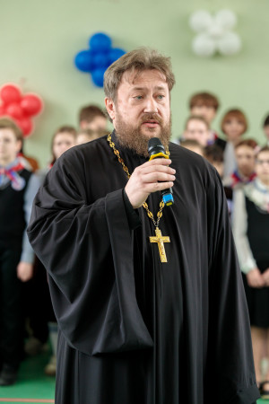 Последний звонок в в Покровской православной классической гимназии имени святого благоверного князя Александра Невского г. Саратова