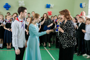 Последний звонок в в Покровской православной классической гимназии имени святого благоверного князя Александра Невского г. Саратова
