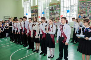 Последний звонок в в Покровской православной классической гимназии имени святого благоверного князя Александра Невского г. Саратова