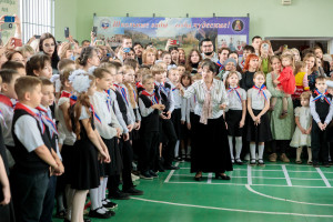Последний звонок в в Покровской православной классической гимназии имени святого благоверного князя Александра Невского г. Саратова