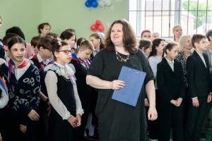 Последний звонок в в Покровской православной классической гимназии имени святого благоверного князя Александра Невского г. Саратова