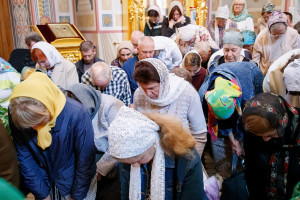 Божественная литургия и великая вечерня в Свято-Троицком кафедральном соборе г. Саратова