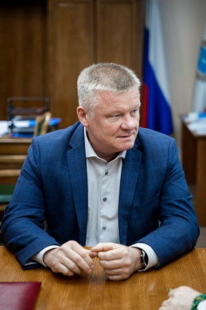 Митрополит Игнатий встретился с вице-губернатором Саратовской области Михаилом Александровичем Исаевым