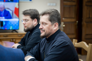 Митрополит Игнатий встретился с вице-губернатором Саратовской области Михаилом Александровичем Исаевым