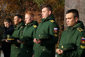 В парке Победы увековечили память погибших земляков в ходе специальной военной операции