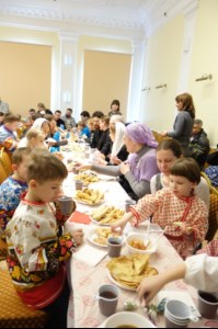 В храмах епархии прошли детские праздники