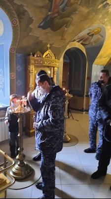 В Троицком соборе прошла экскурсия для сотрудников вневедомственной охраны