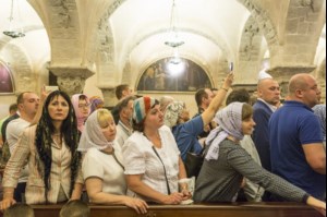 В день памяти святителя Николая Чудотворца Митрополит Лонгин возглавил Литургию в верхнем храме базилики святителя Николая г. Бари (Италия)