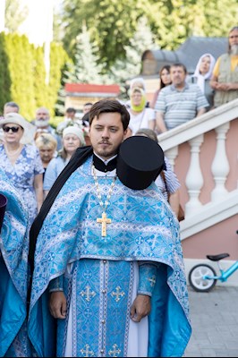 Божественная литургия в Свято-Троицком кафедральном соборе г. Саратова