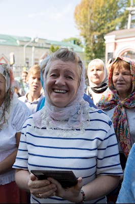 Божественная литургия в Свято-Троицком кафедральном соборе г. Саратова