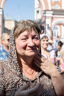 Божественная литургия в Свято-Троицком кафедральном соборе г. Саратова