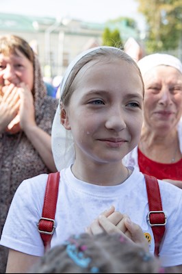 Божественная литургия в Свято-Троицком кафедральном соборе г. Саратова