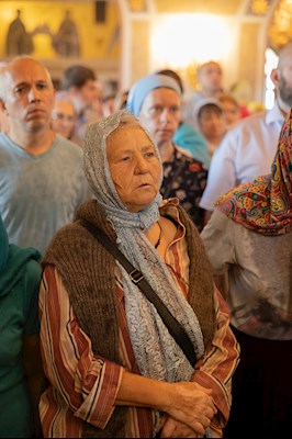 Божественная литургия в Свято-Троицком кафедральном соборе г. Саратова