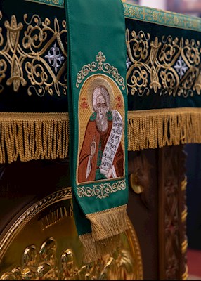 Митрополит Игнатий совершил всенощное бдение в храме преподобного Сергия Радонежского г. Саратова