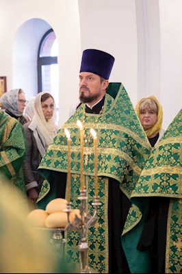 Митрополит Игнатий совершил всенощное бдение в храме преподобного Сергия Радонежского г. Саратова