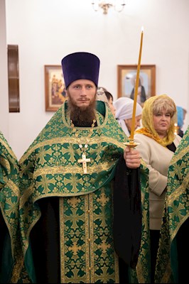 Митрополит Игнатий совершил всенощное бдение в храме преподобного Сергия Радонежского г. Саратова